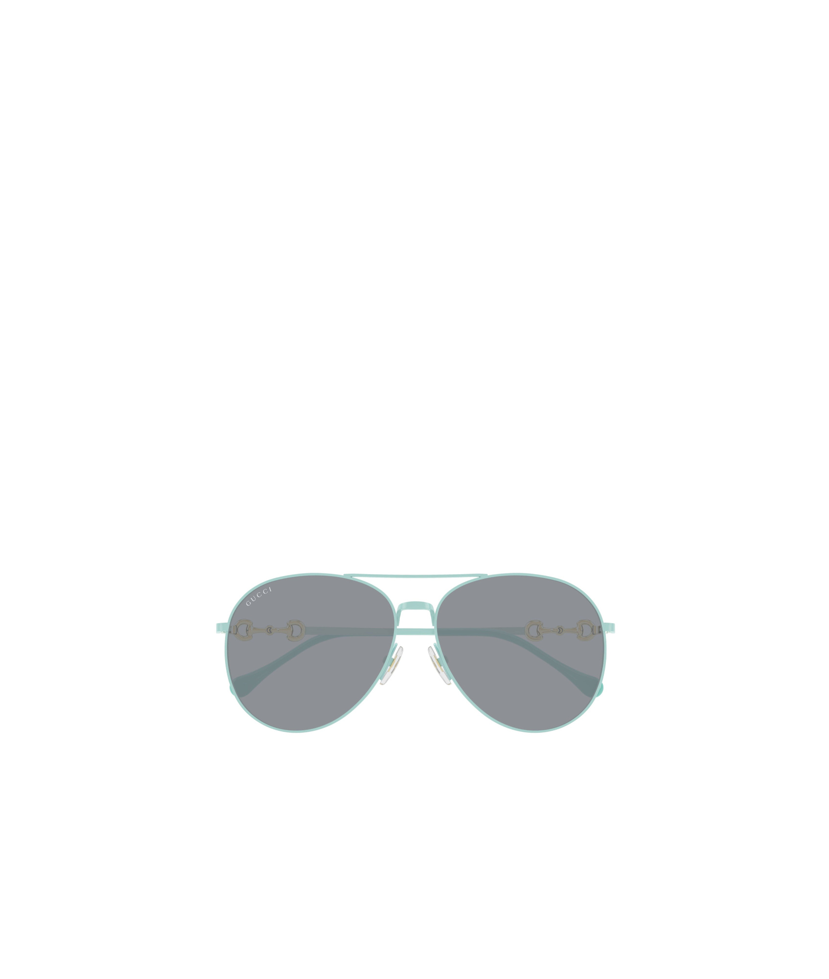 Gucci Eyewear Aviator Frame Sunglasses In Gray