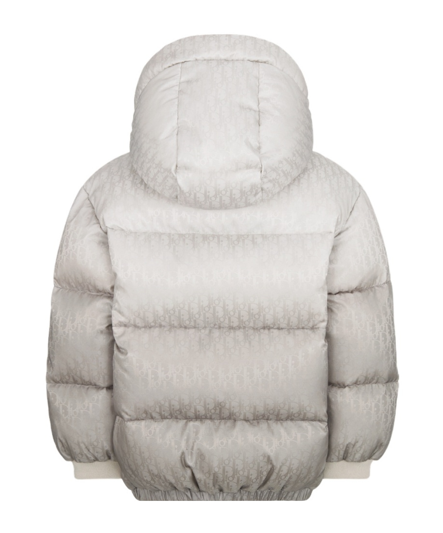 DIOR KIDS' HOODED DOWN JACKET