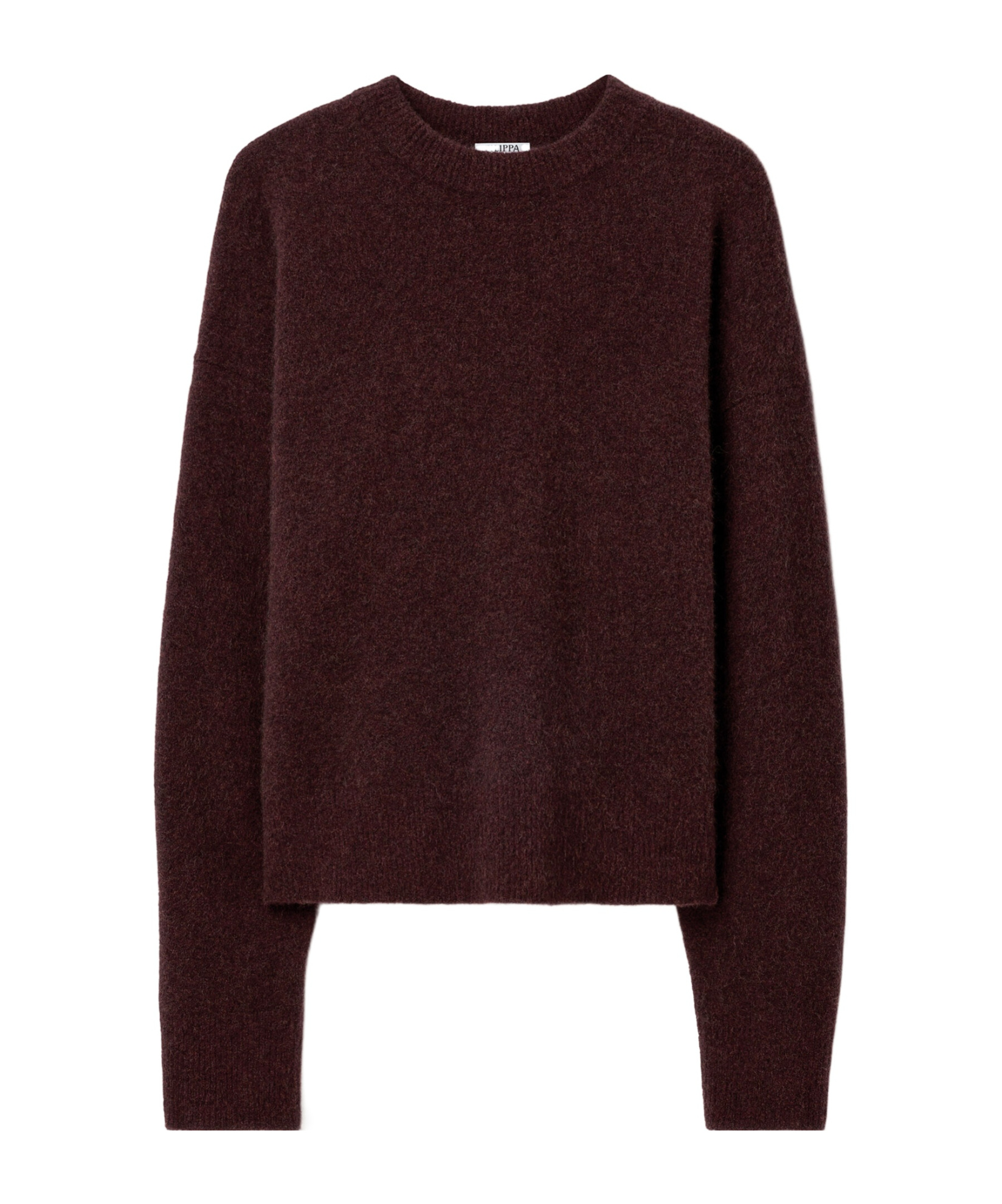 Filippa K Crewneck Sweater In Burgundy