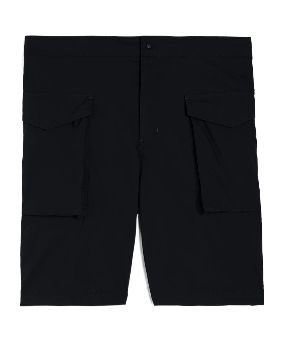 Shop Aspesi Lou Bis Poplin Pocket Shorts