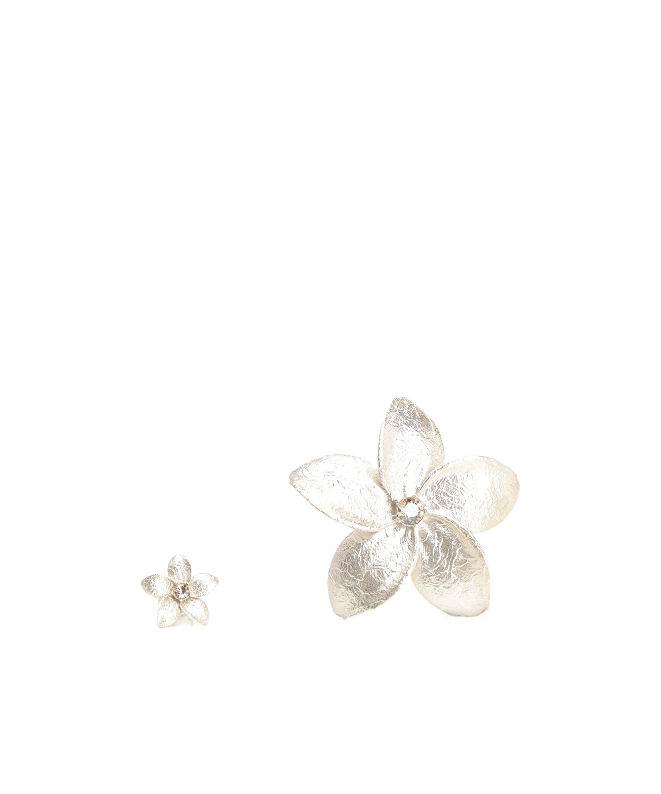 FORTE FORTE FRANGIPANI-SHAPED EARRINGS