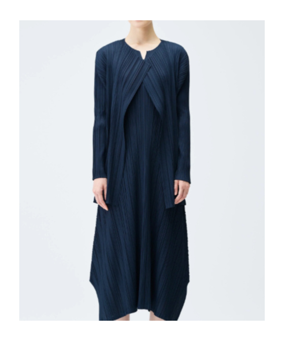 Issey Miyake Mellow Pleats In Blue