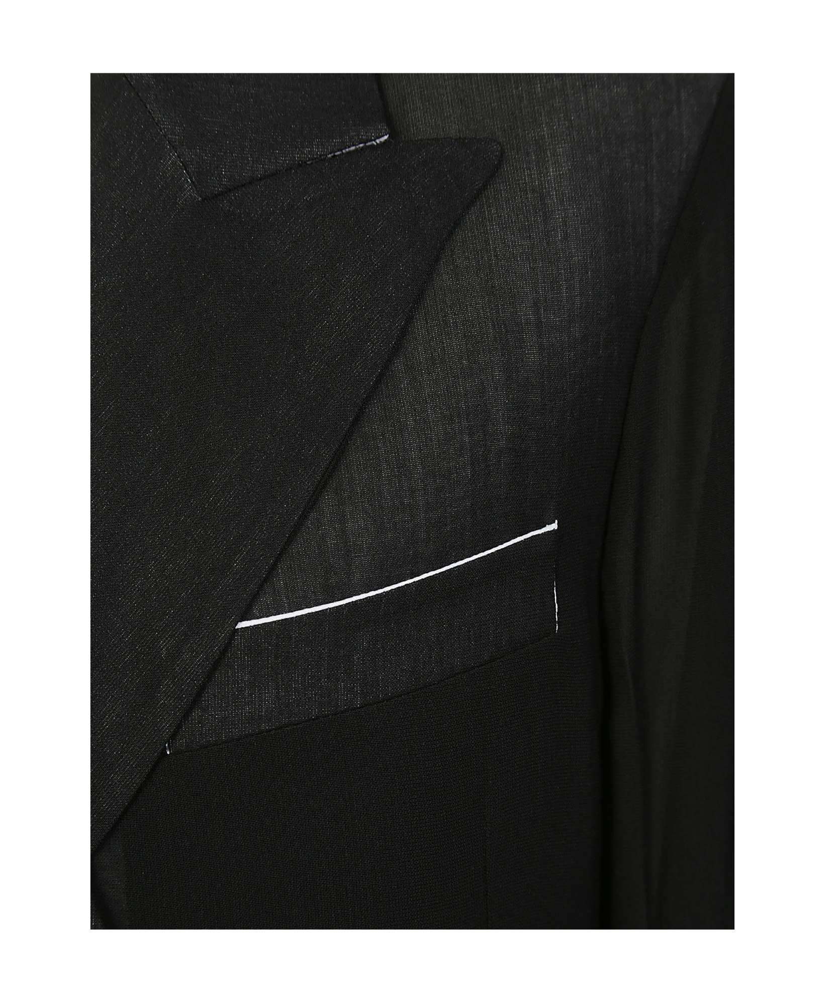 Victoria Beckham Long-sleeved Suit Coat In Black