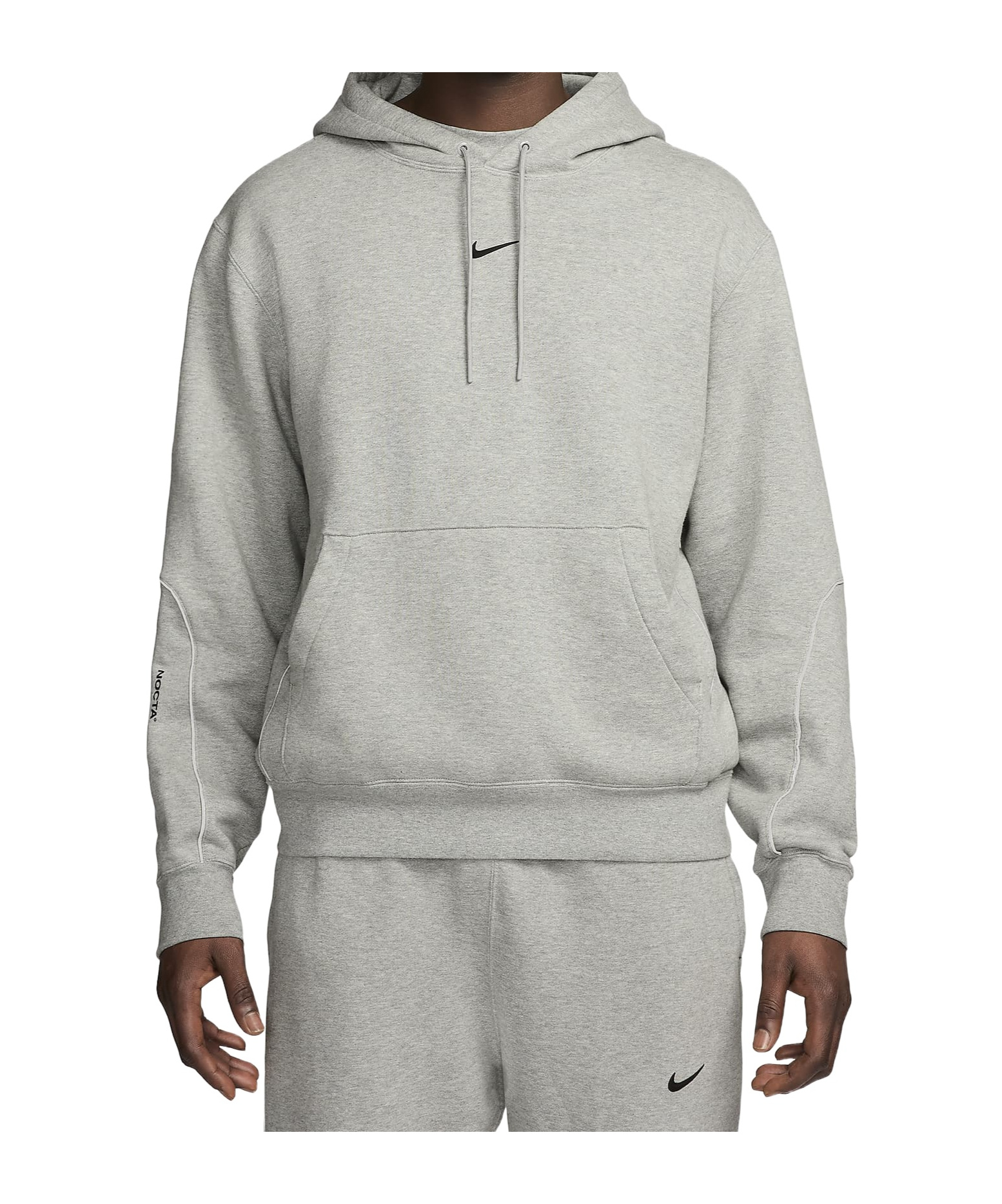 NIKE NOCTA SWOOSH-LOGO HOODIE