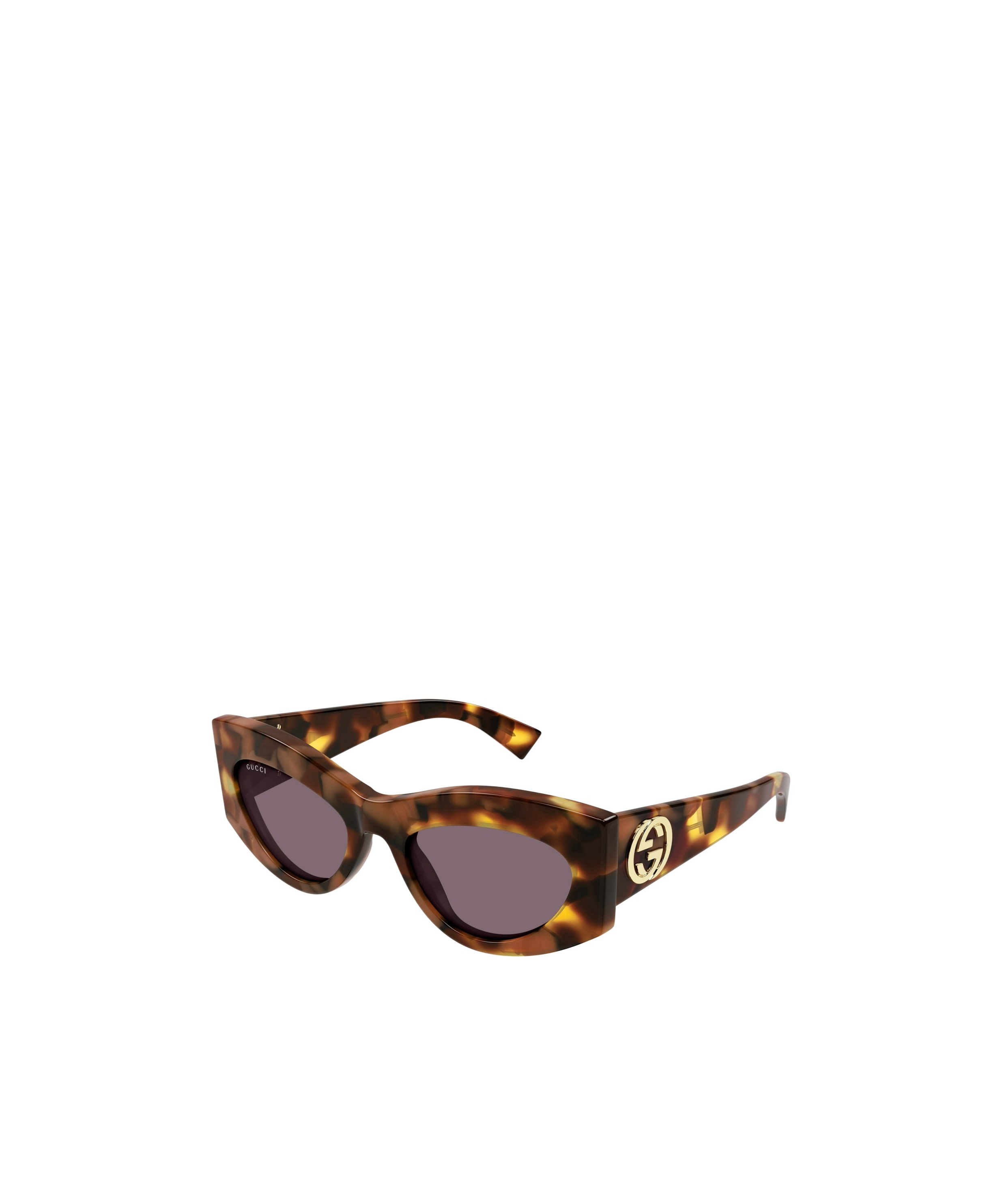 Gucci Cat Eye-frame Sunglasses In Brown