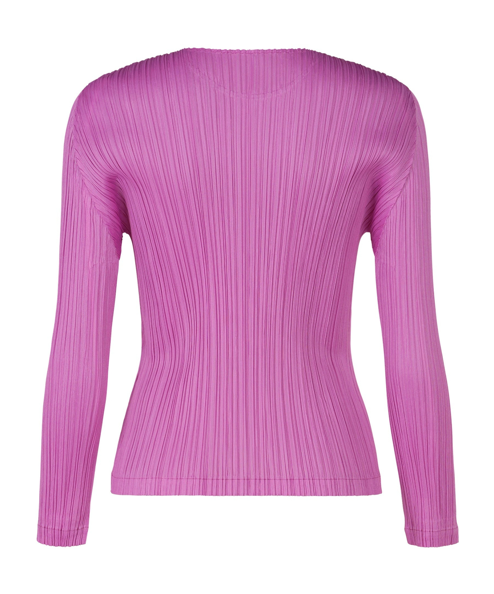 Issey Miyake Long-sleeved Blouse In Pink
