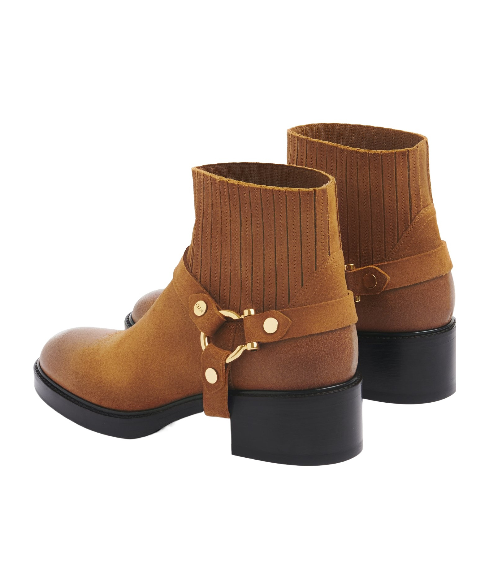 Chloé Bottines Dakota Femme Brun Taille 37 100% Cuir De Veau In Brown