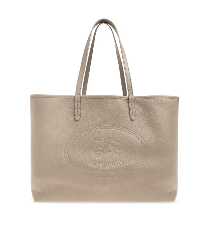 Burberry Highlands Double Handle Shoulder Bag In Neutral