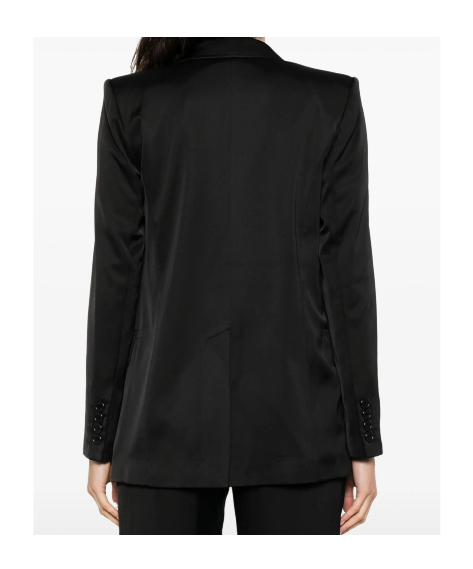 Ermanno Firenze Double-breasted Blazer In Black