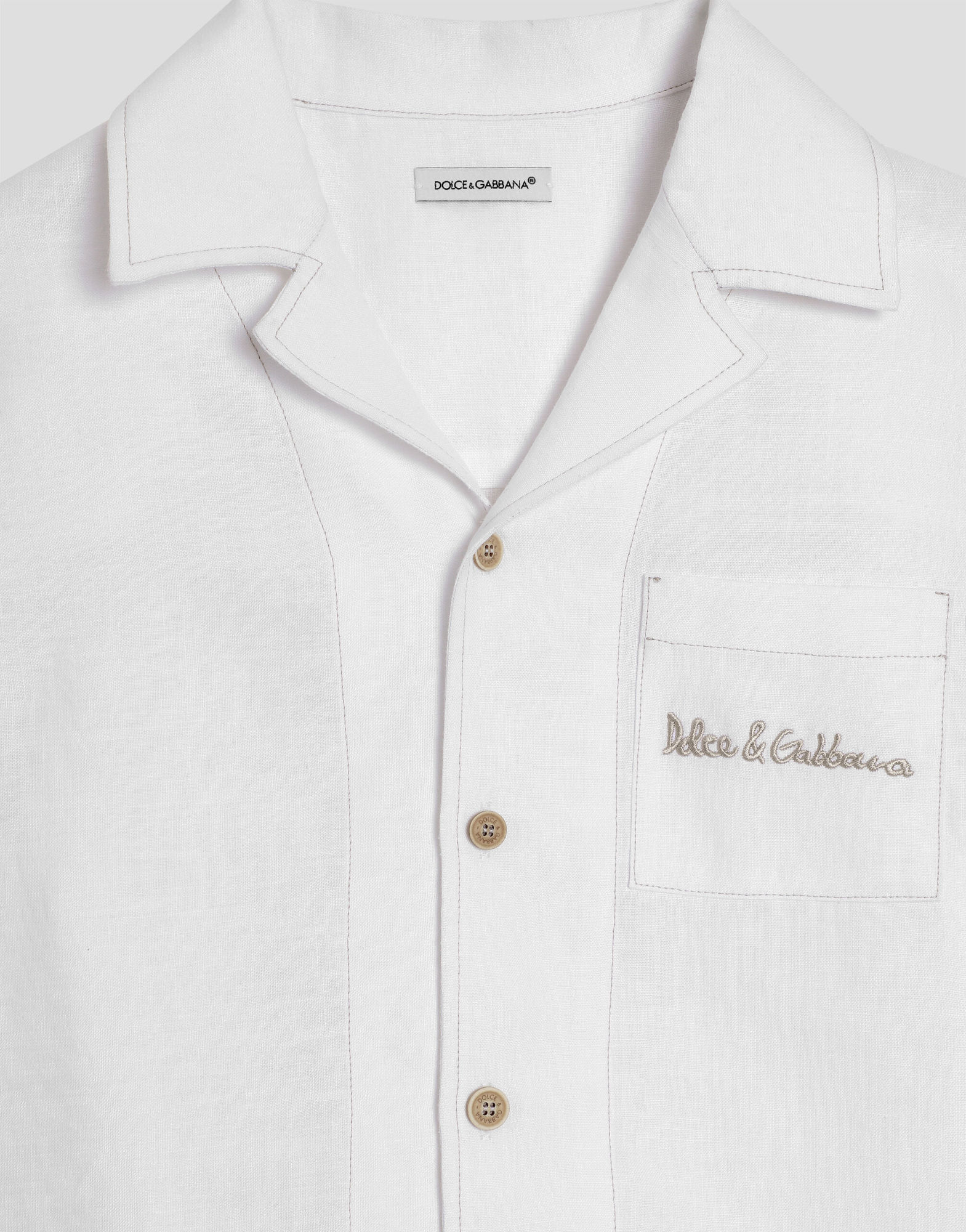 Dolce & Gabbana Embroidered Shirt