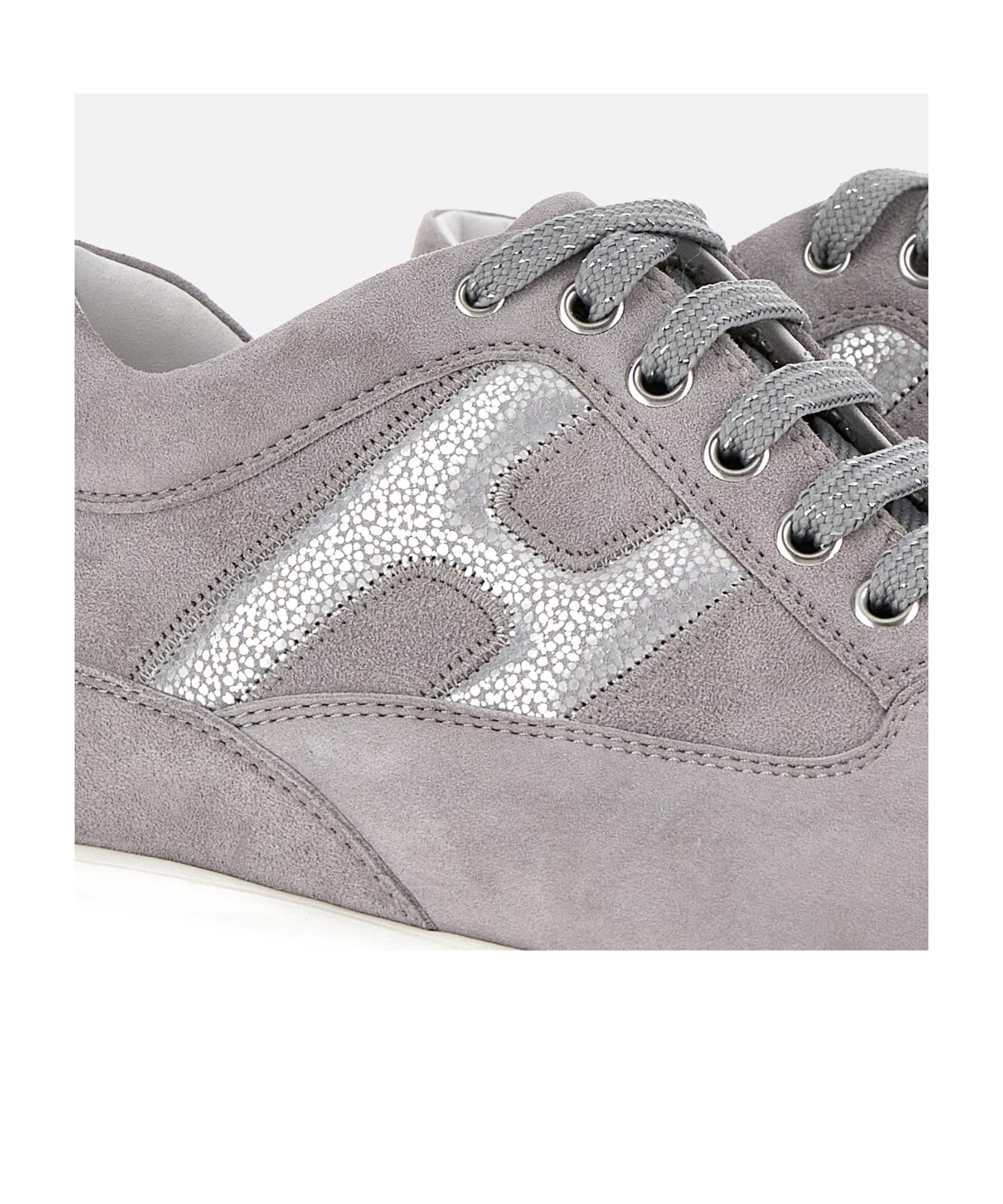 Hogan Interactive Sneakers In Gray
