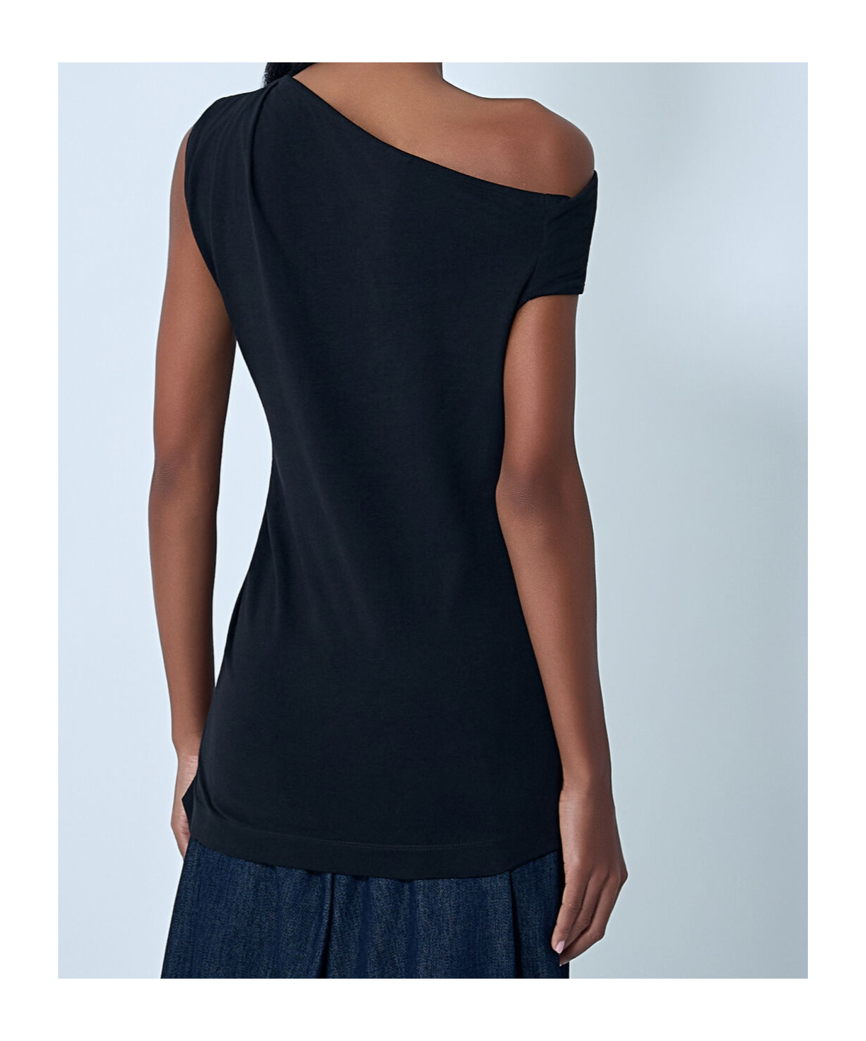 Dries Van Noten Asymmetrical Vest In Blue