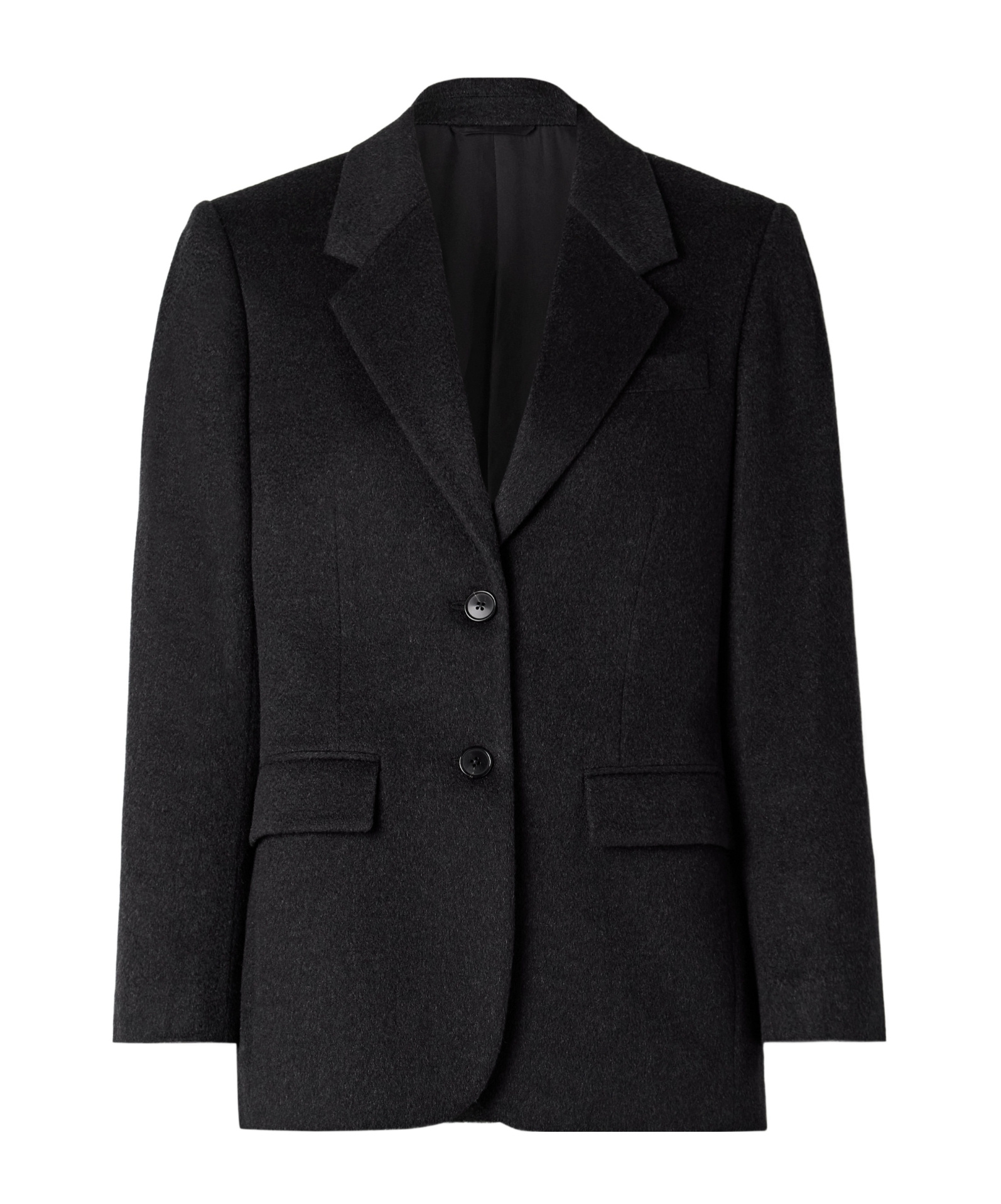 The Row Long-sleeved Suit Jacket In Black