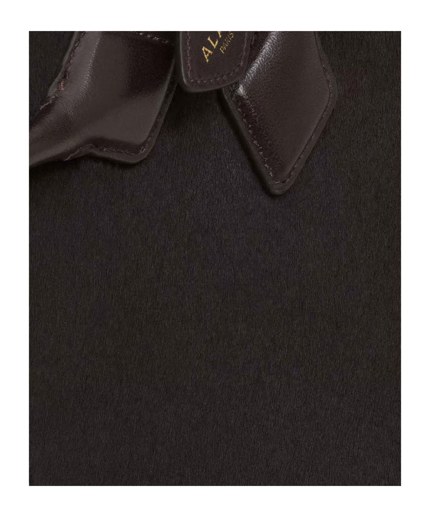 Alaïa Le Teckel Hair Calf Leather Tote Bag In Brown