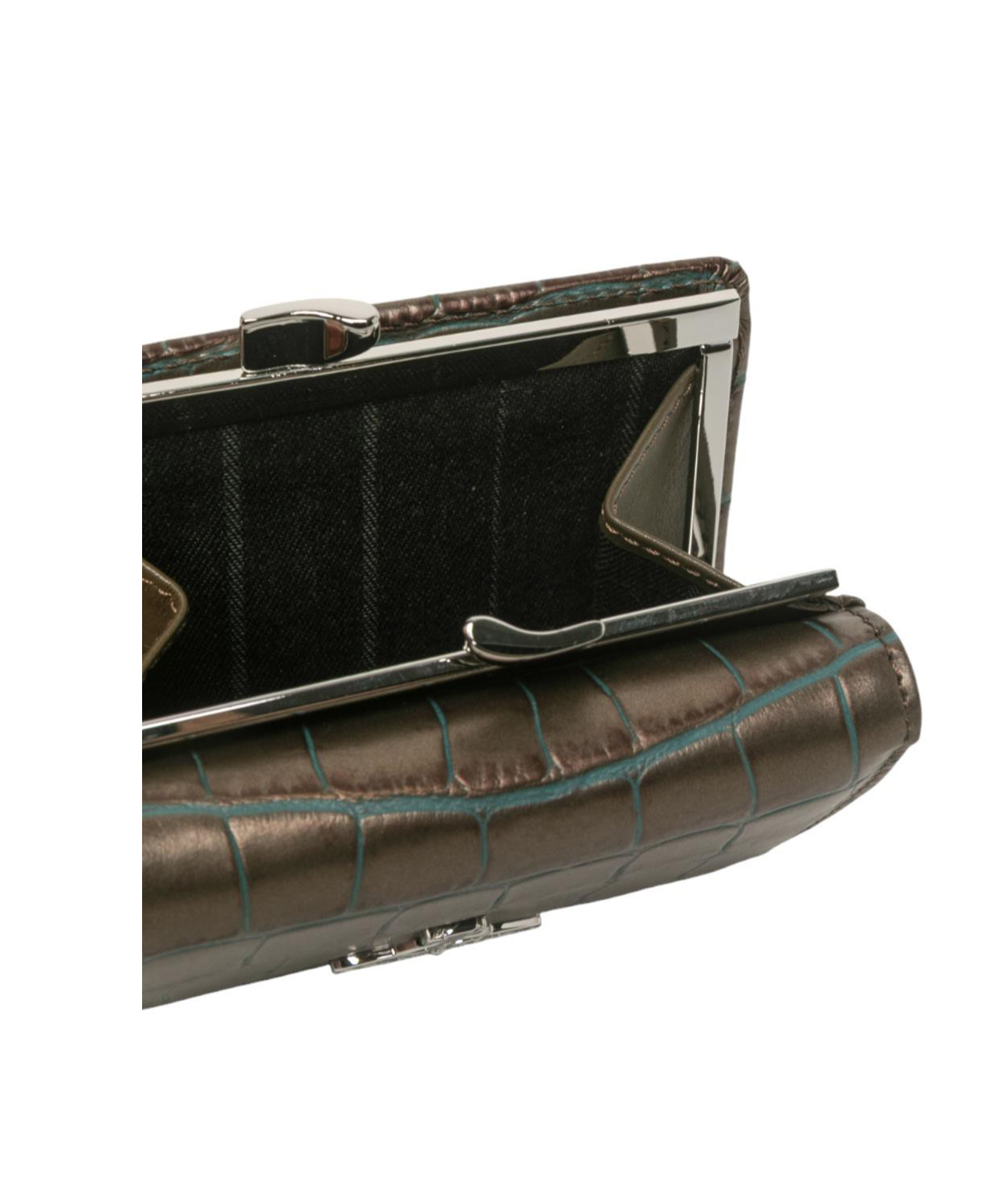 Vivienne Westwood Embossed Wallet In Brown