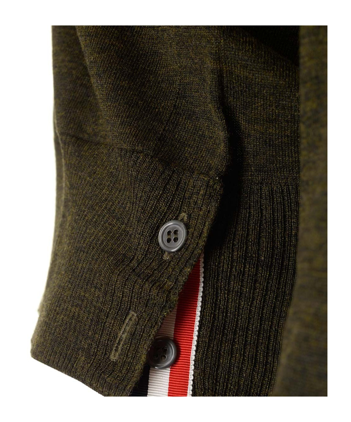 Thom Browne 4-bar Fine-knit Carigan In Black