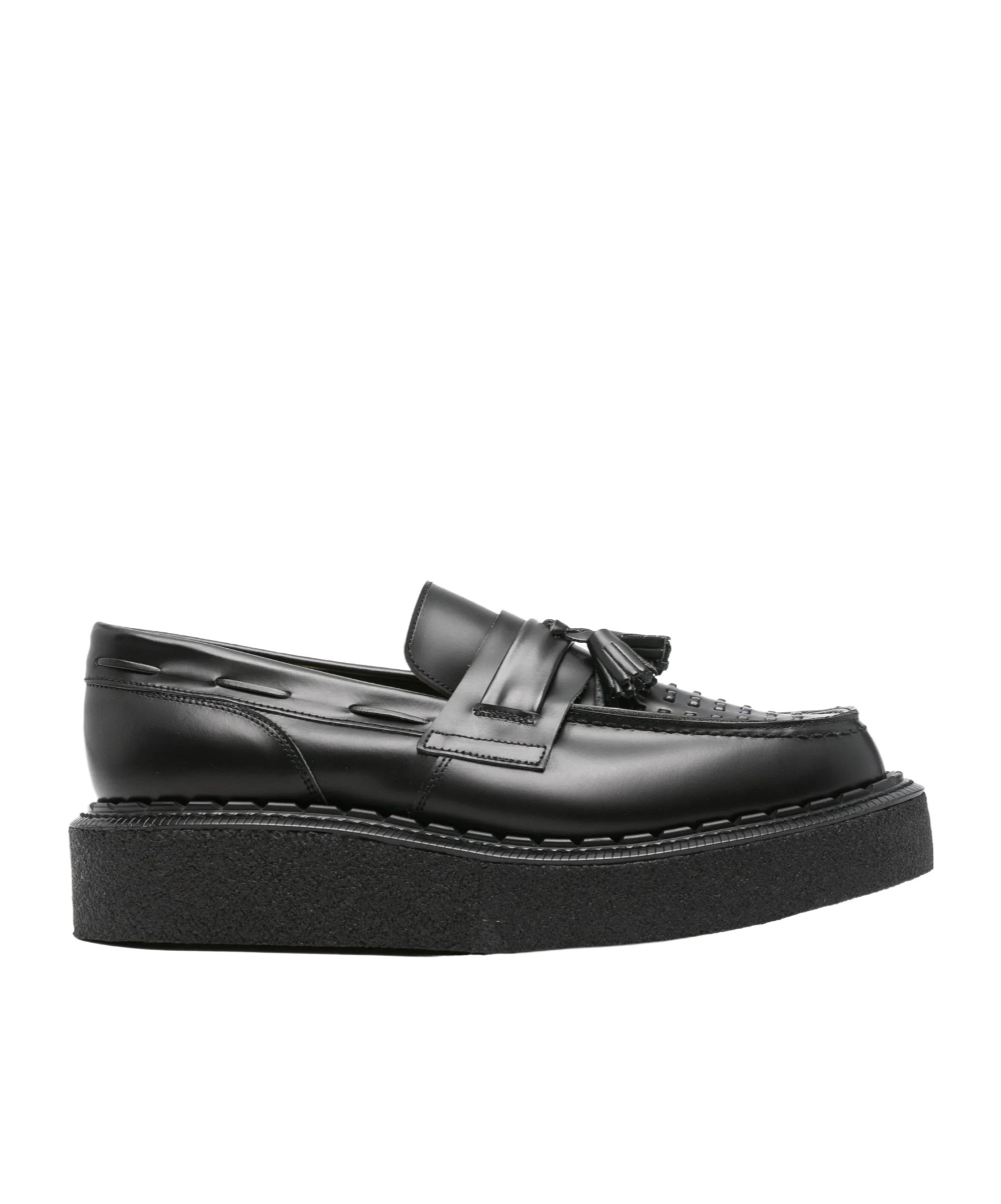Comme Des Garçons X George Cox Tassel Loafers In Black