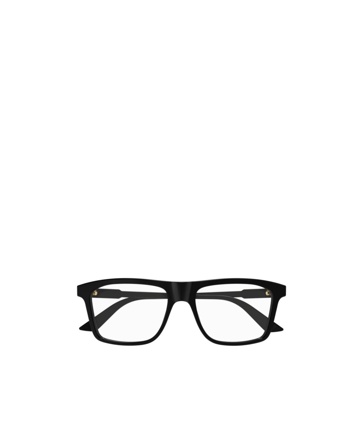 Gucci Demo Rectangular Men's Eyeglasses Gg0006oan 001 55 In Black