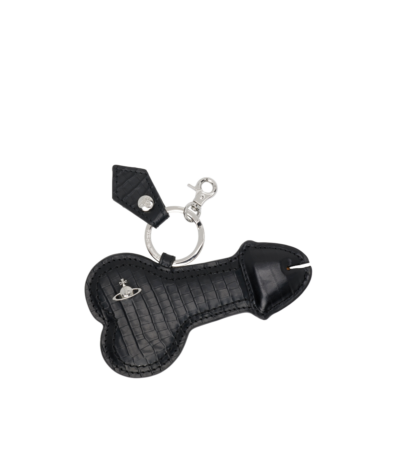 Vivienne Westwood Bell End Keychain In Black