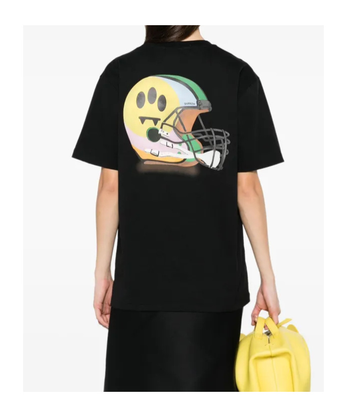 Barrow Graphic-print T-shirt In Black
