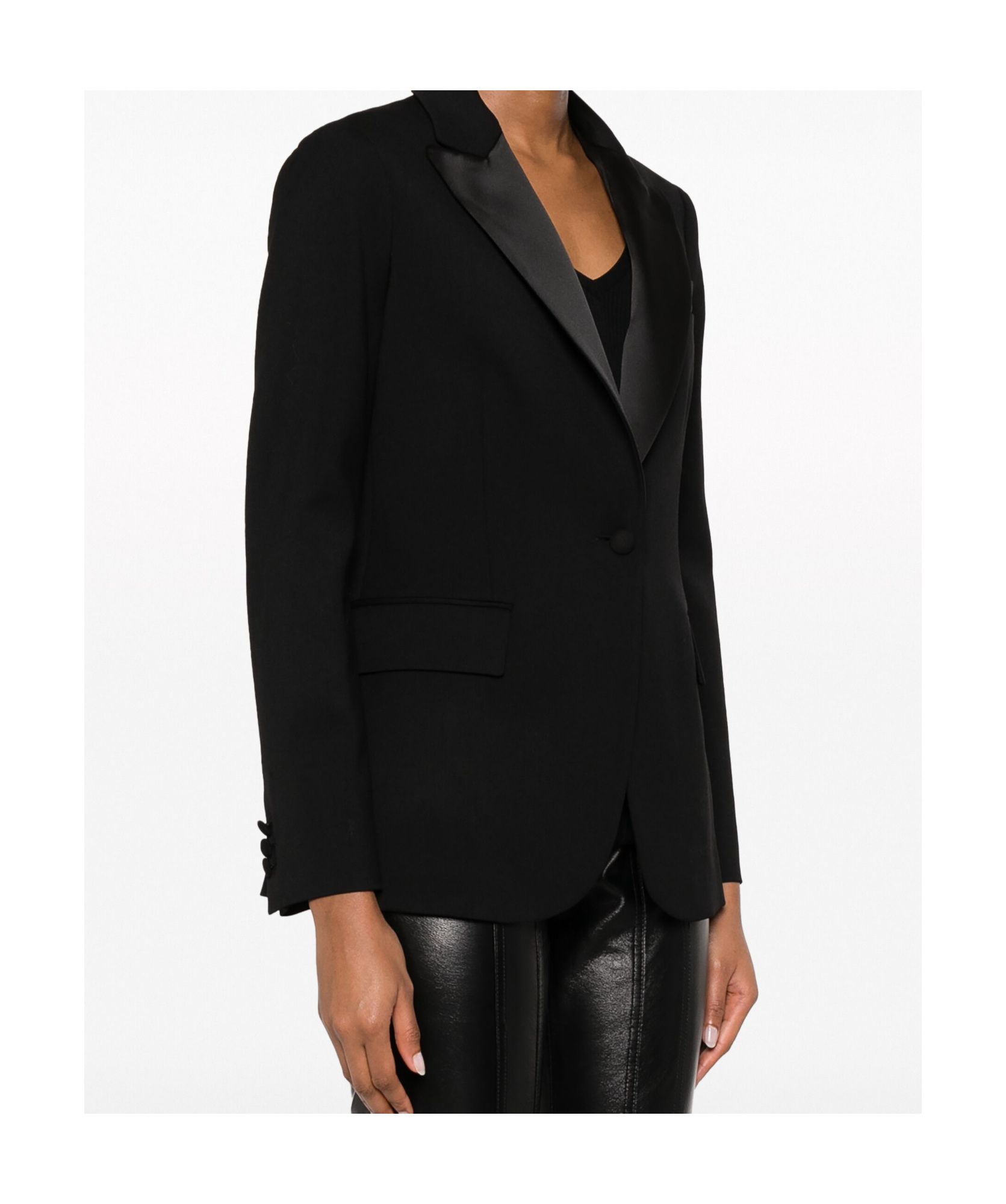 Shop P.a.r.o.s.h Long-sleeved Suit Jacket