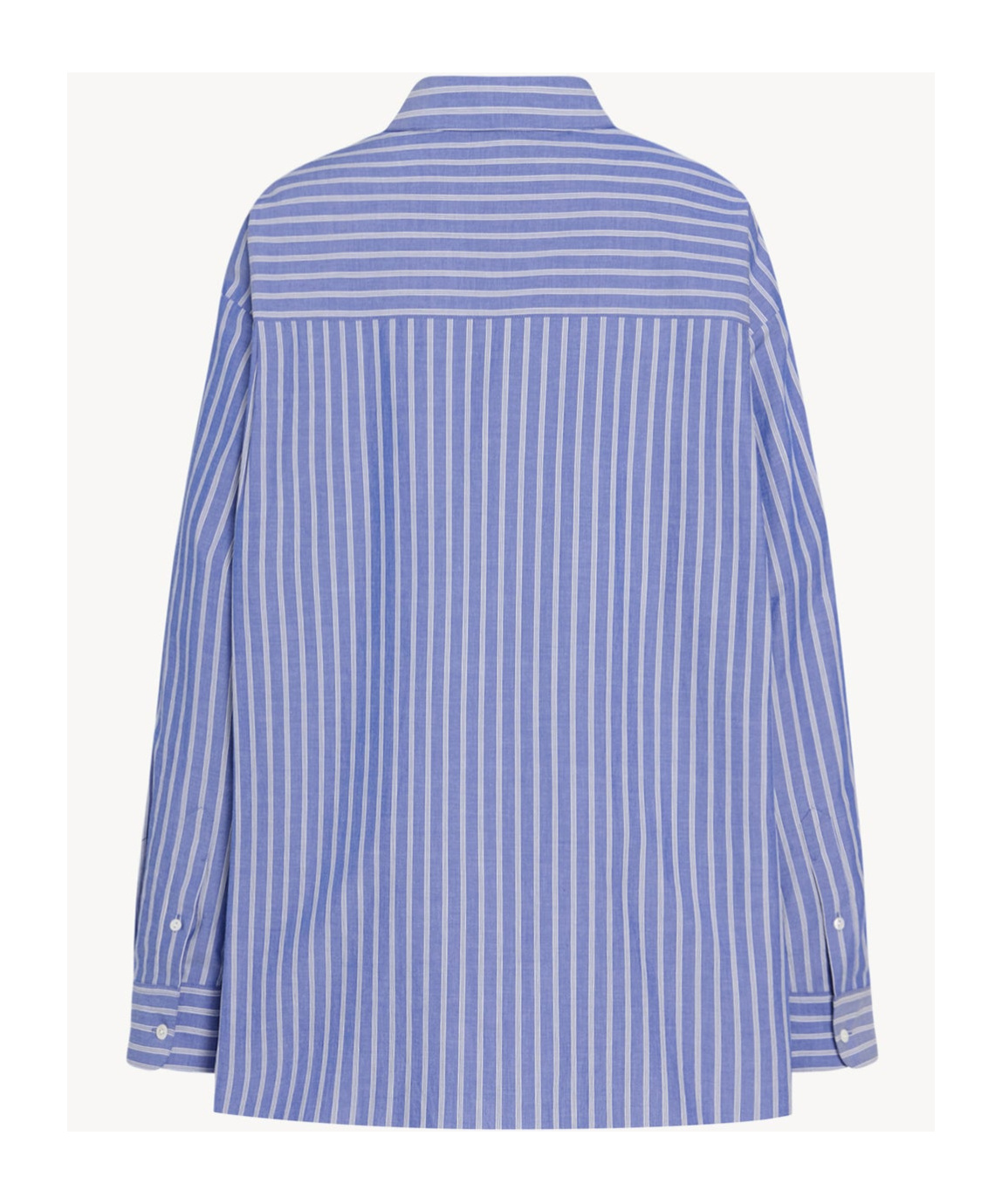 The Row Long-sleeved Shirt In Blue