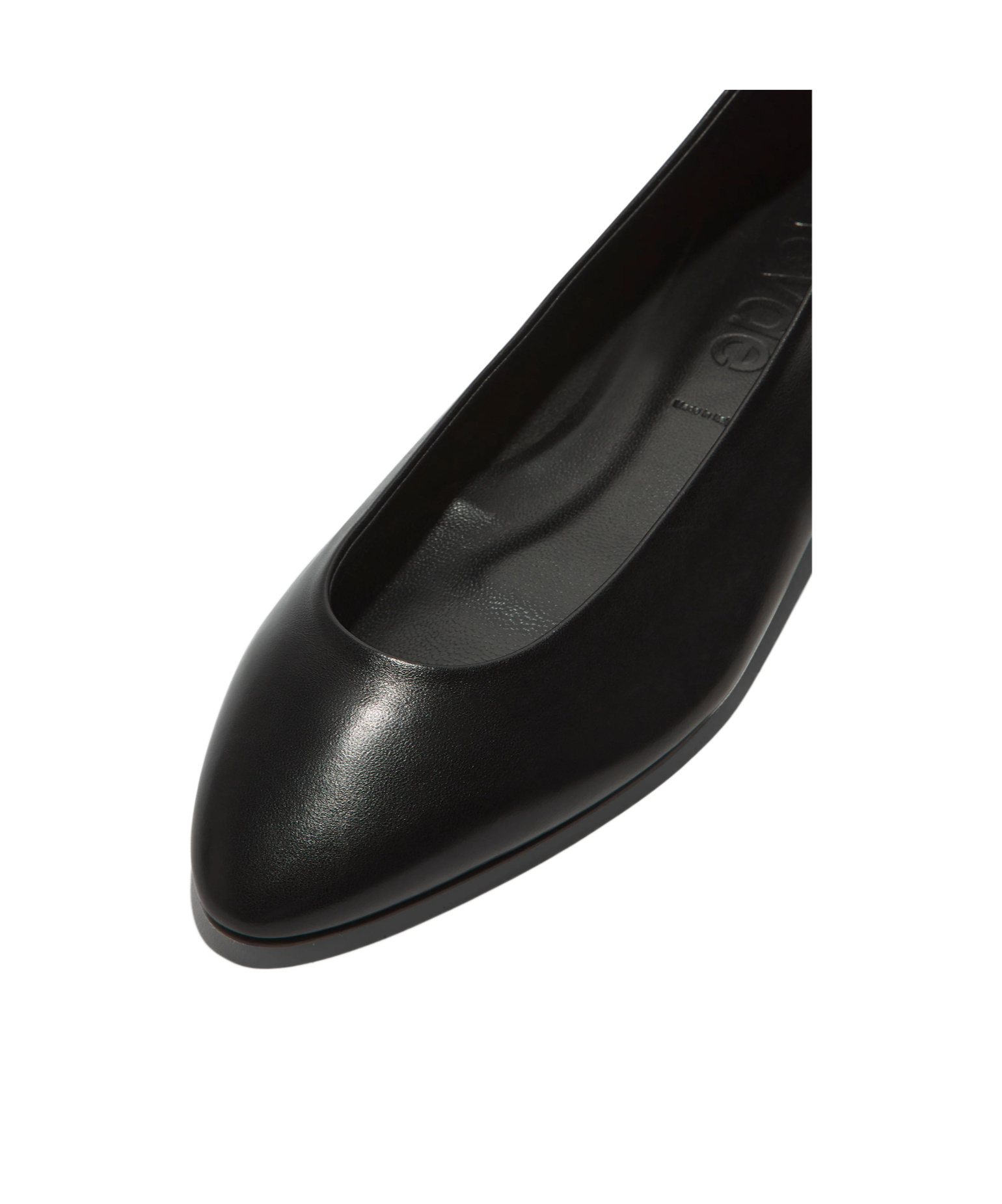 Aeyde Ellie Ballet Flats In Black