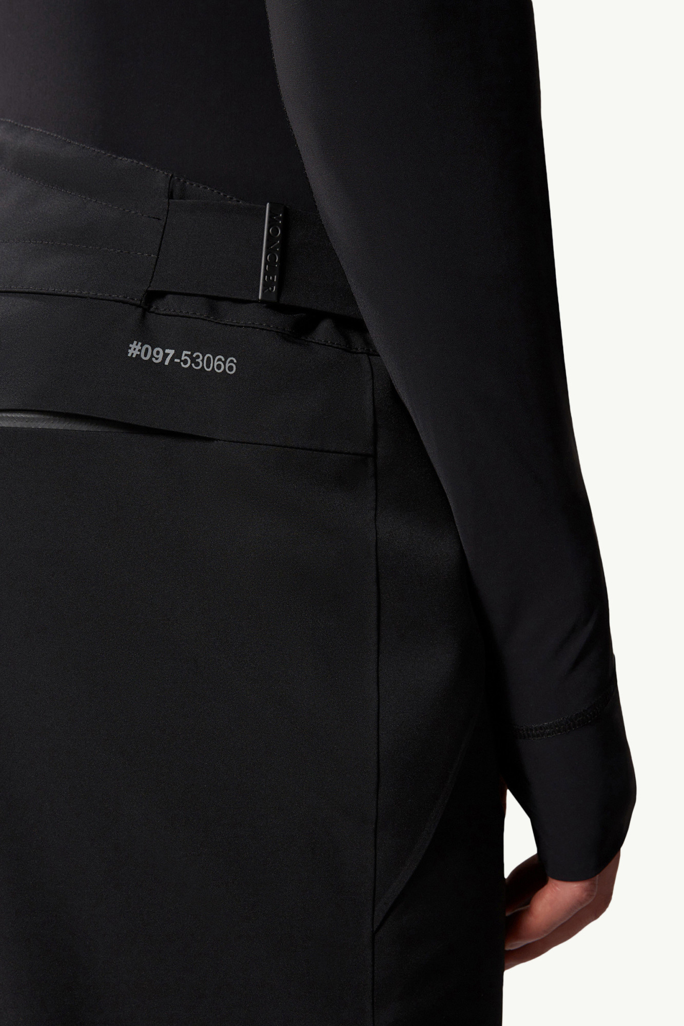 Moncler Padded Ski Pants In Black