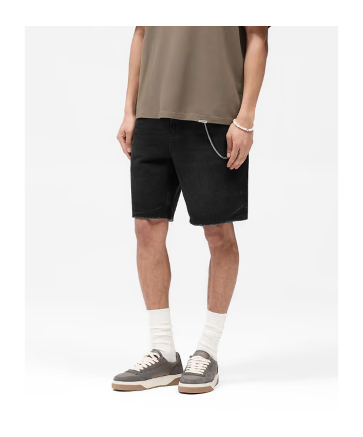 Represent Cotton Shorts In Black