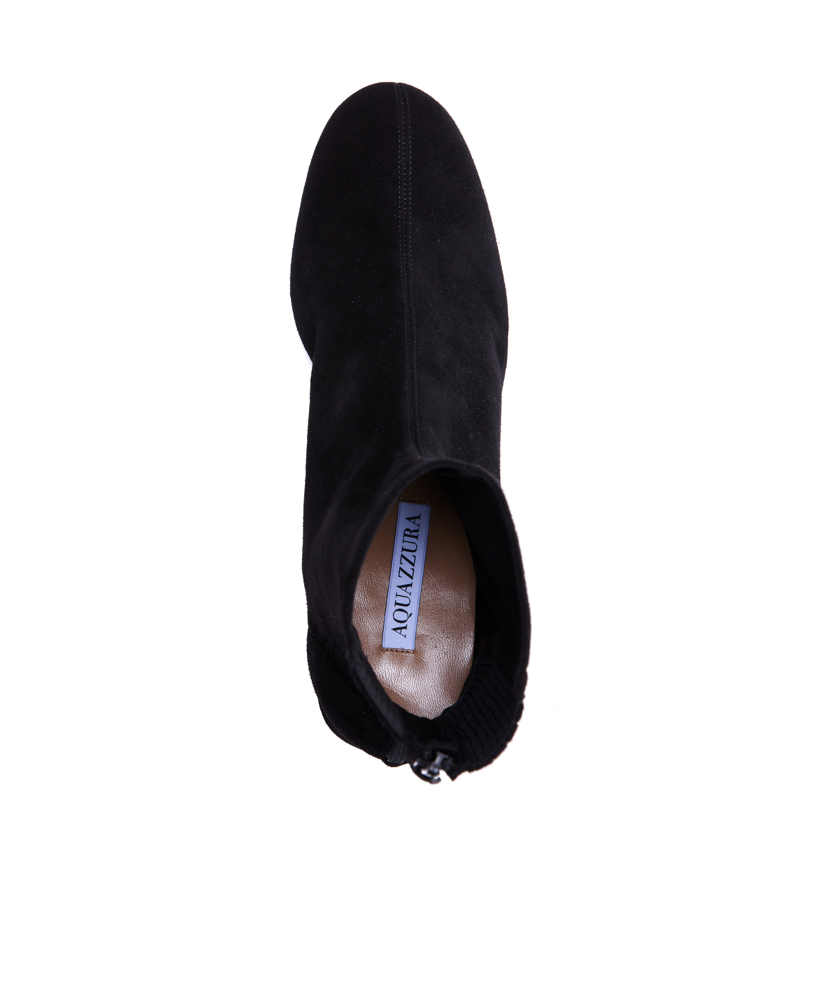 Aquazzura Saint Honore 50mm Ankle Boots In Black