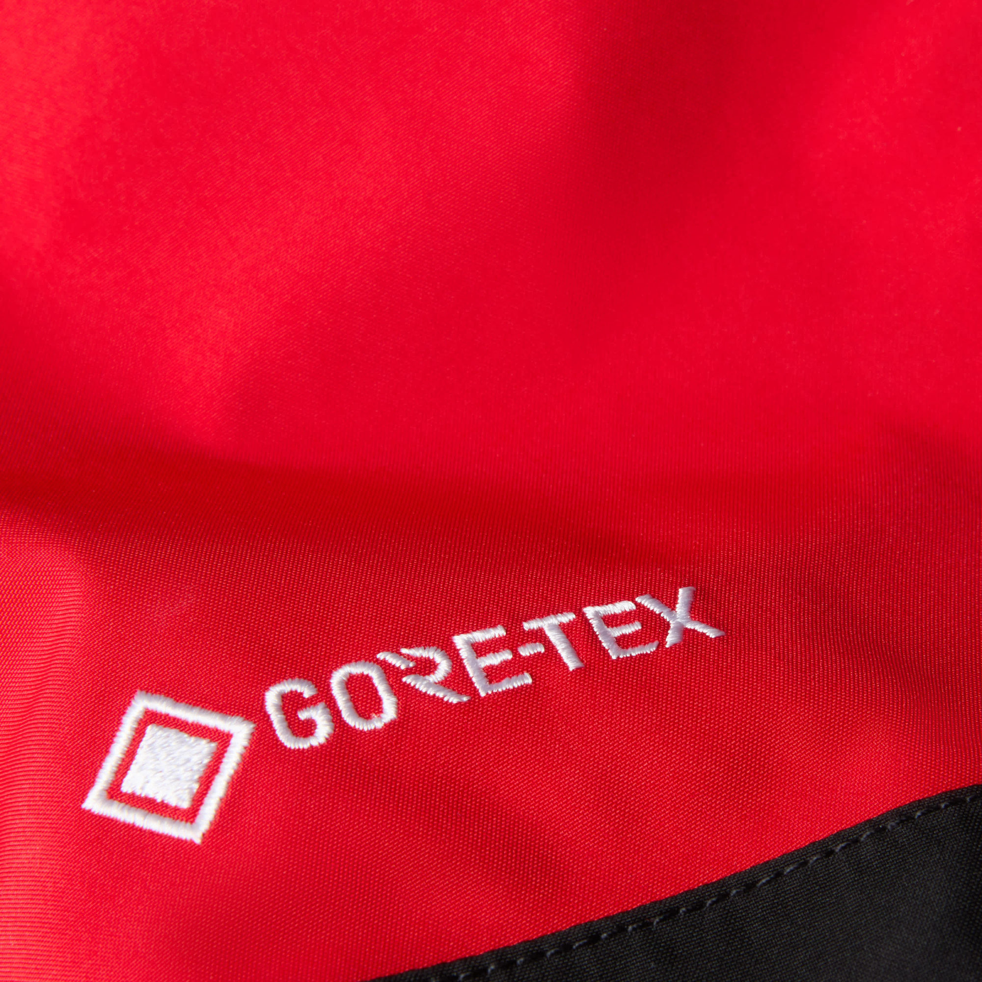 The North Face Mountain Mono Short Jacket In Red