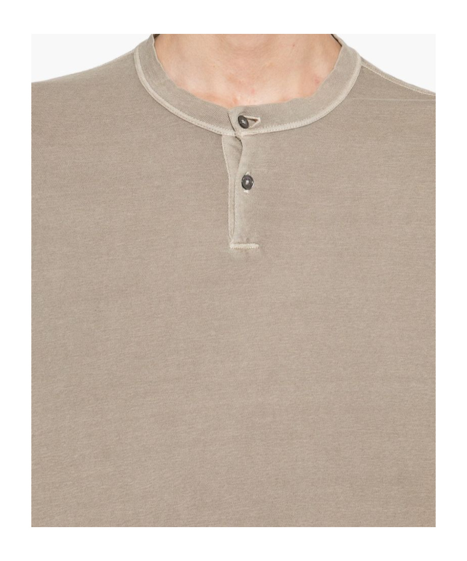 James Perse Crew Neck Short-sleeved T-shirt In Brown