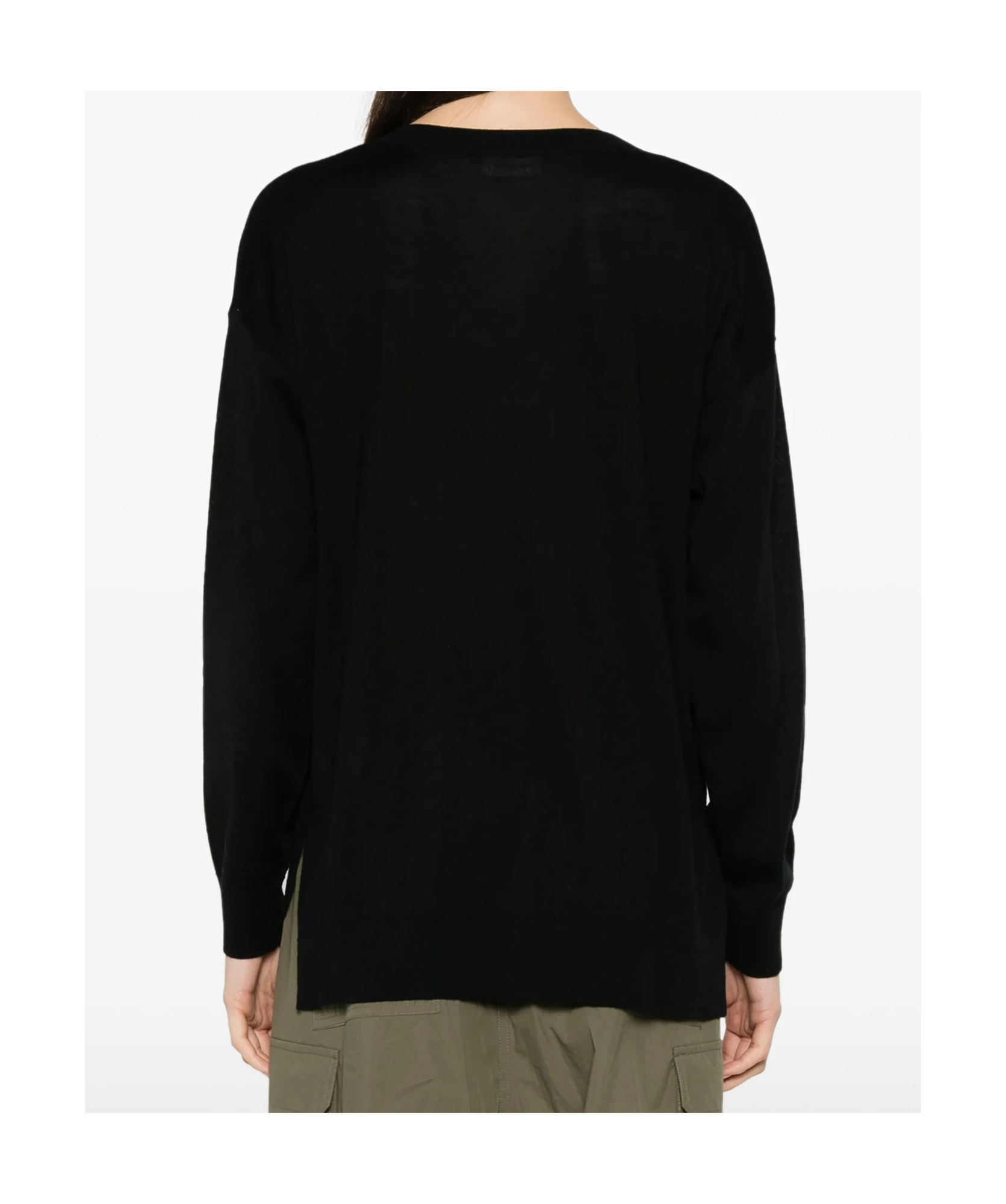 P.a.r.o.s.h Linfa V-neck Wool Blend Sweater