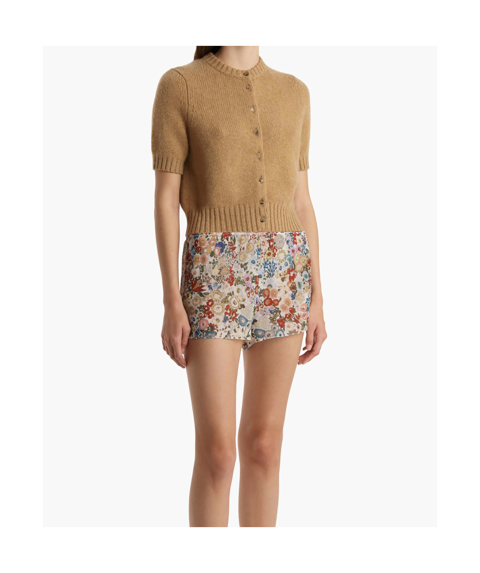 Khaite Cardigan Nora In Brown