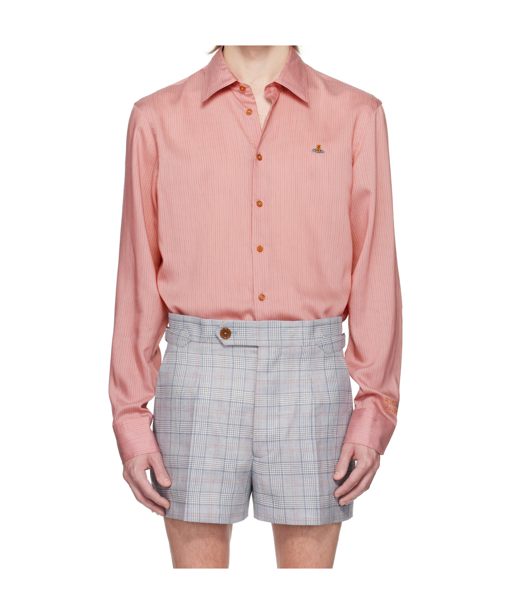 Vivienne Westwood Pink Ghost Shirt In Pink