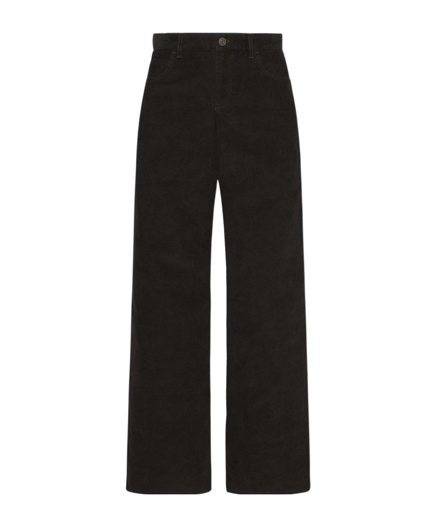 The Row Eglitta Pant In Corduroy In Black