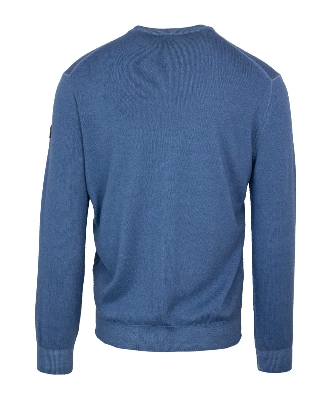 Paul & Shark Crewneck In Light Blue Extrafine Wool In Blue