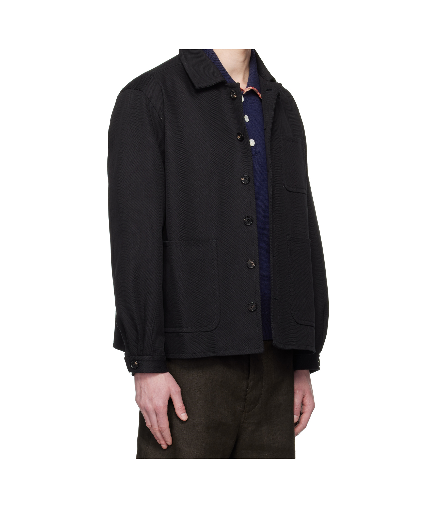 Bode Seymour Franck Jacket In Black