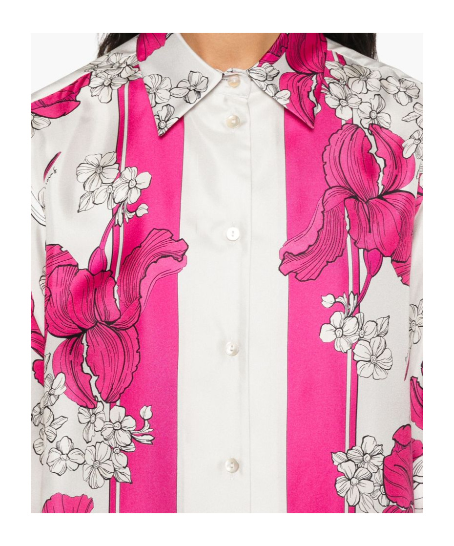 Shop P.a.r.o.s.h Long-sleeved Shirt In White