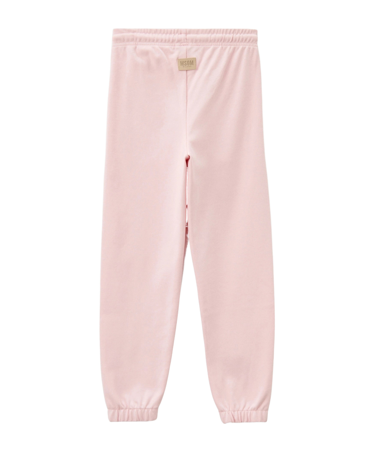 Msgm Drawstring Trousers In Pink