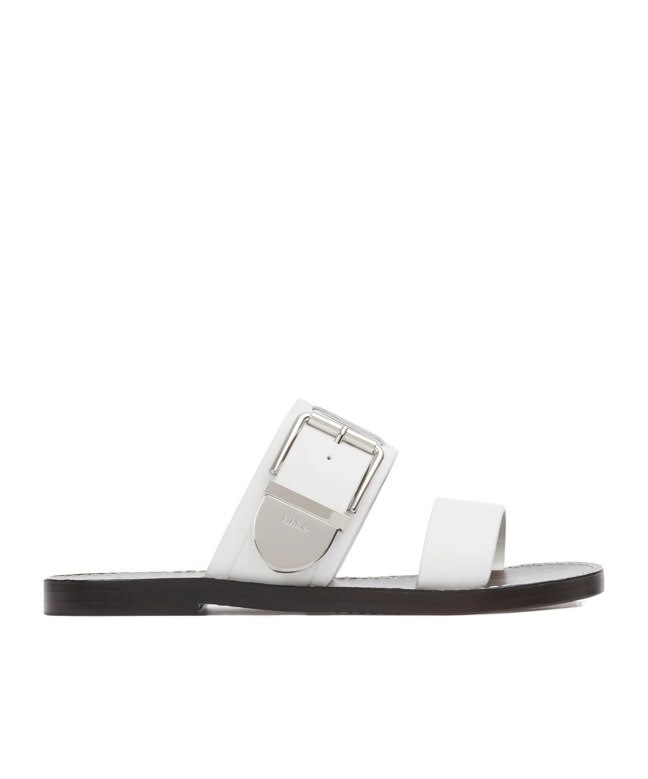 Chloé Rebecca Slides In White