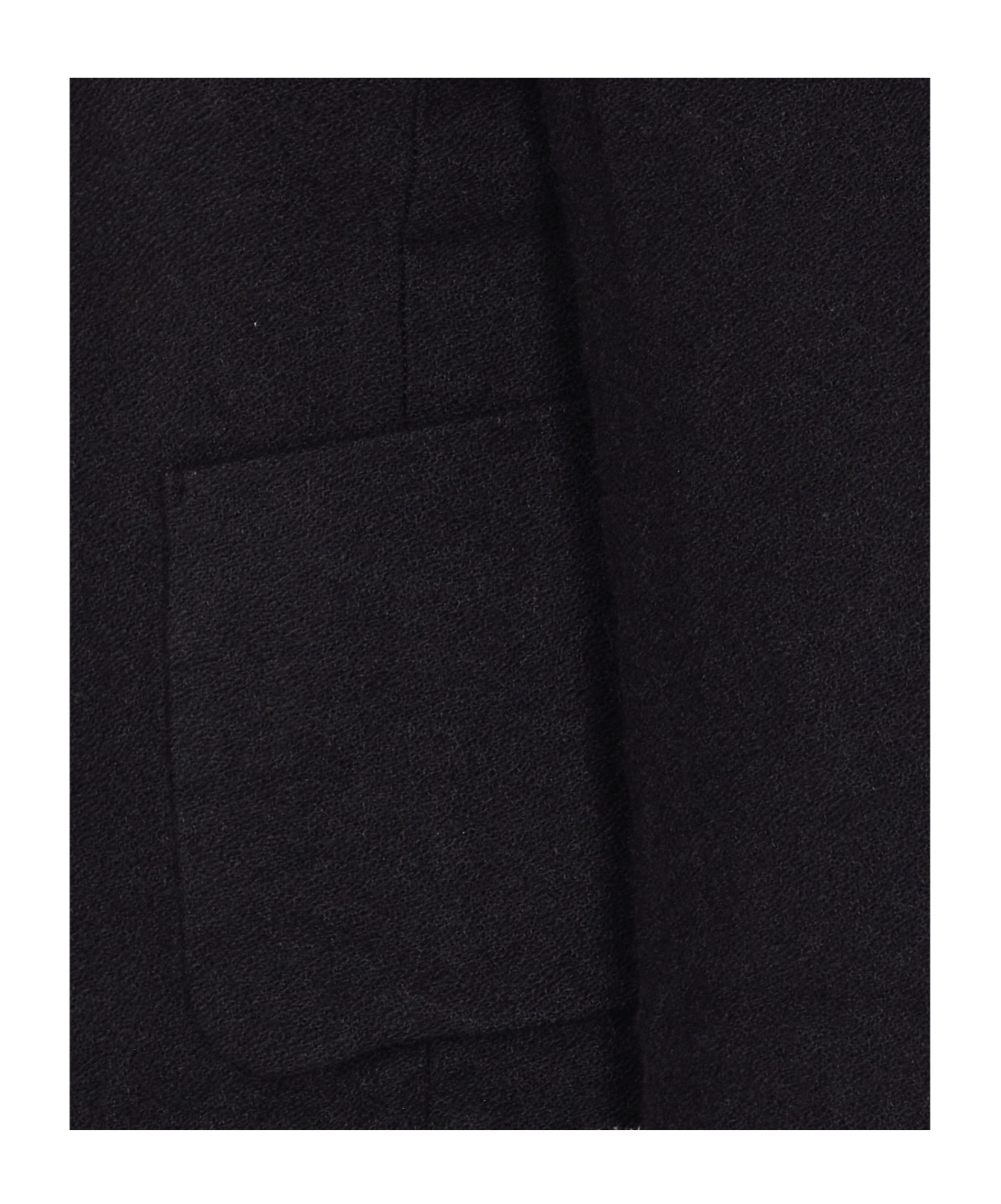 Uma Wang Distressed Frayed Hem Jacket With Front Pockets In Black