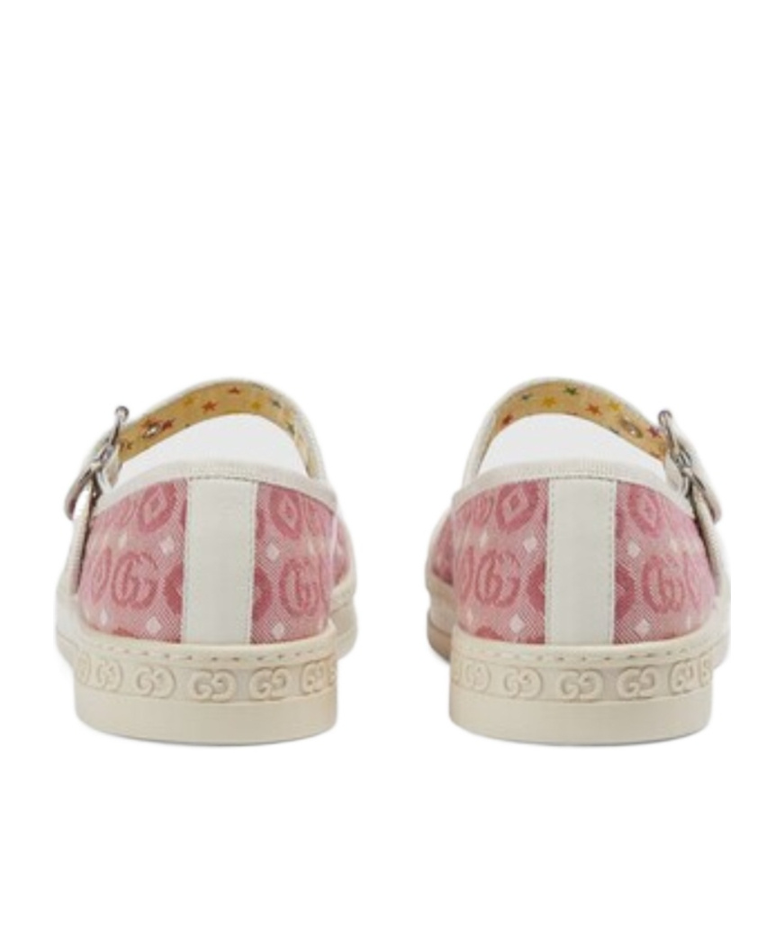 Gucci Double G Round-toe Ballerinas In Nude