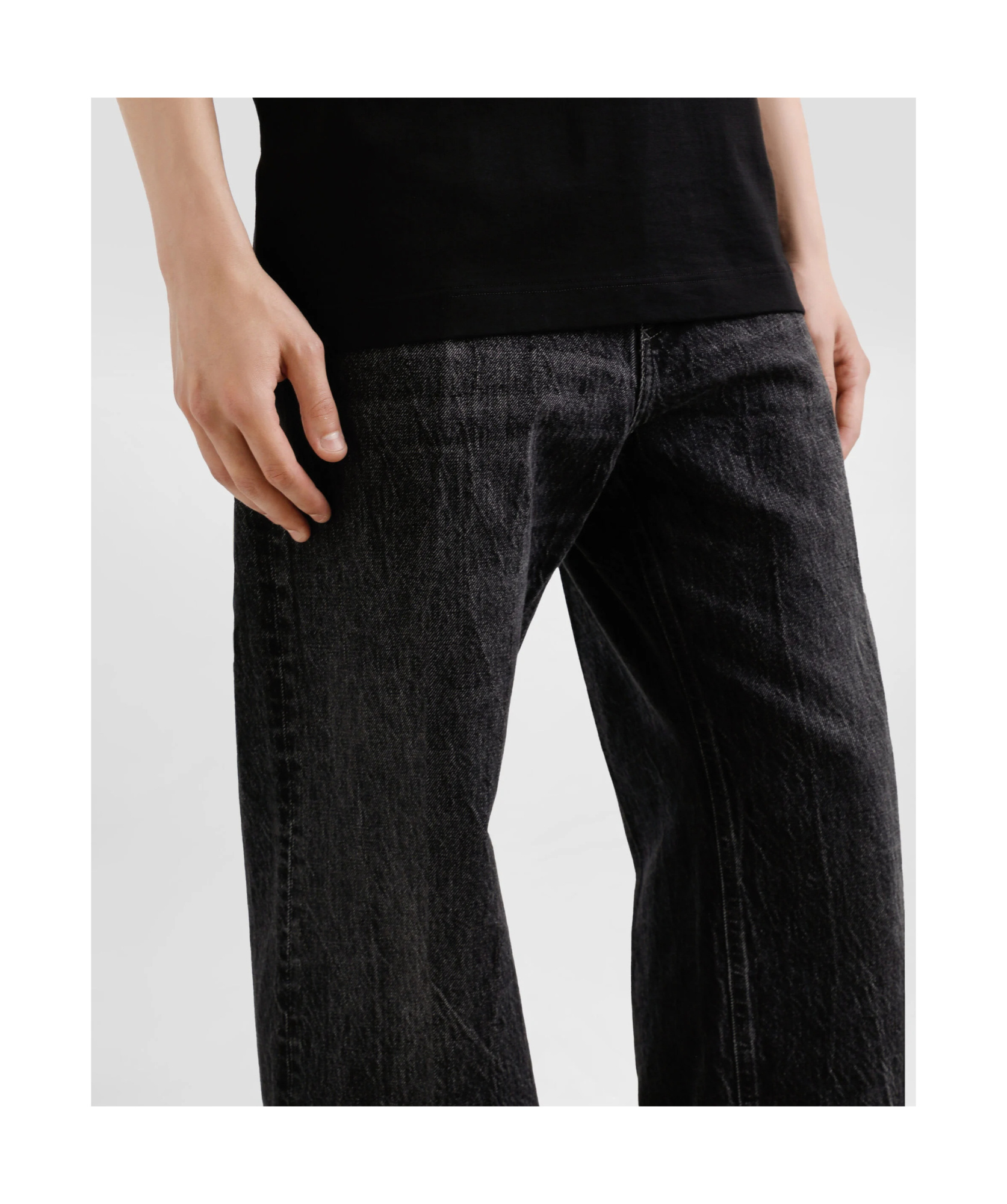 Dolce & Gabbana Straight-leg Jeans In Black