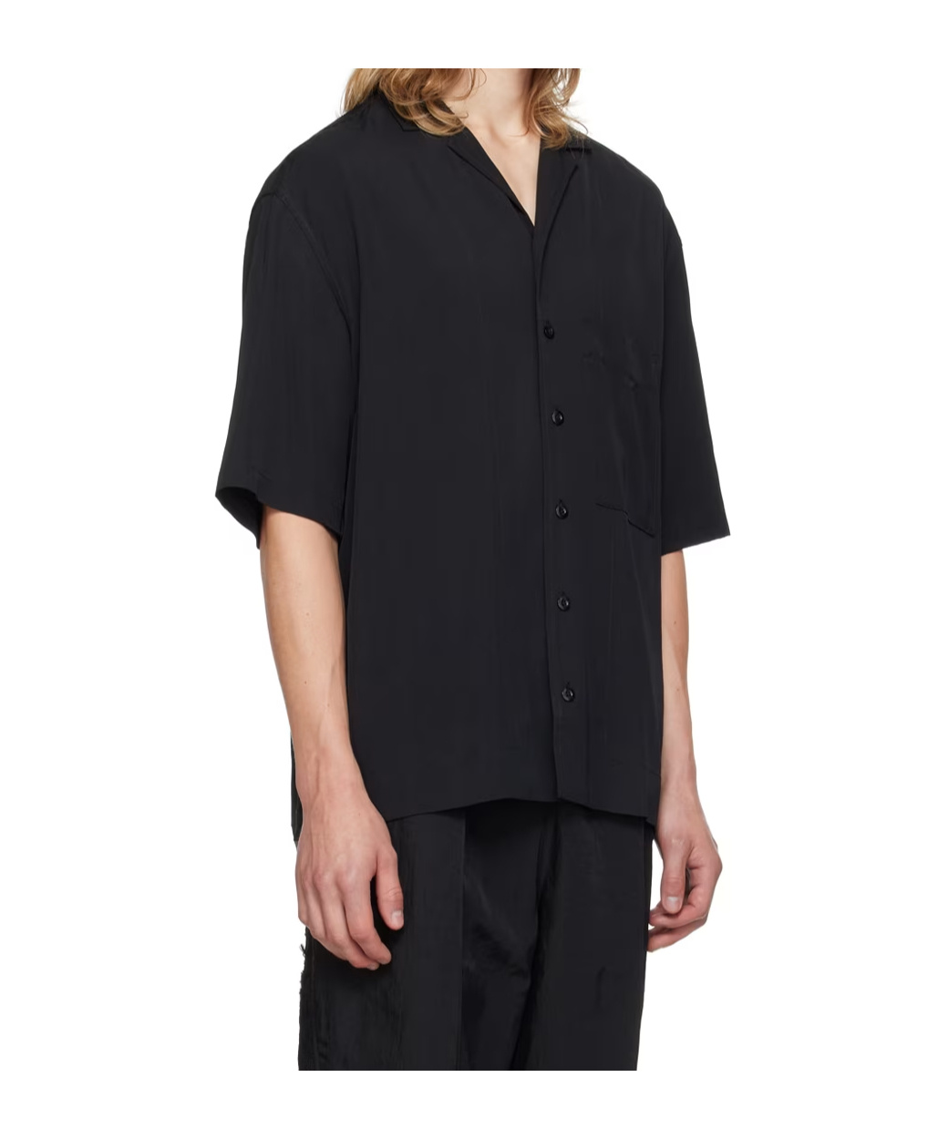 Shop Song For The Mute Logo Button Down Shirt