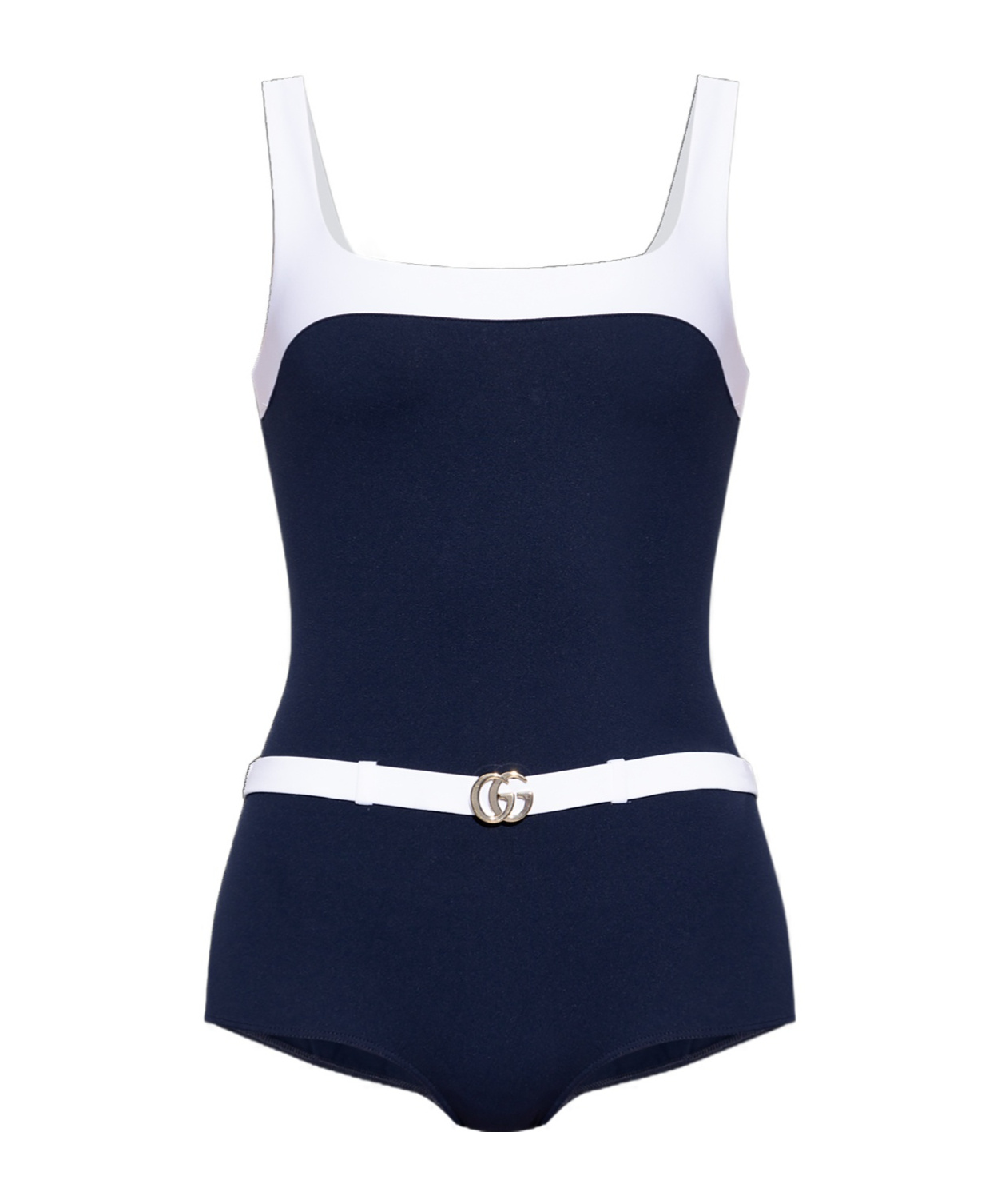Gucci Sparkling Jersey Swimsuit In Black