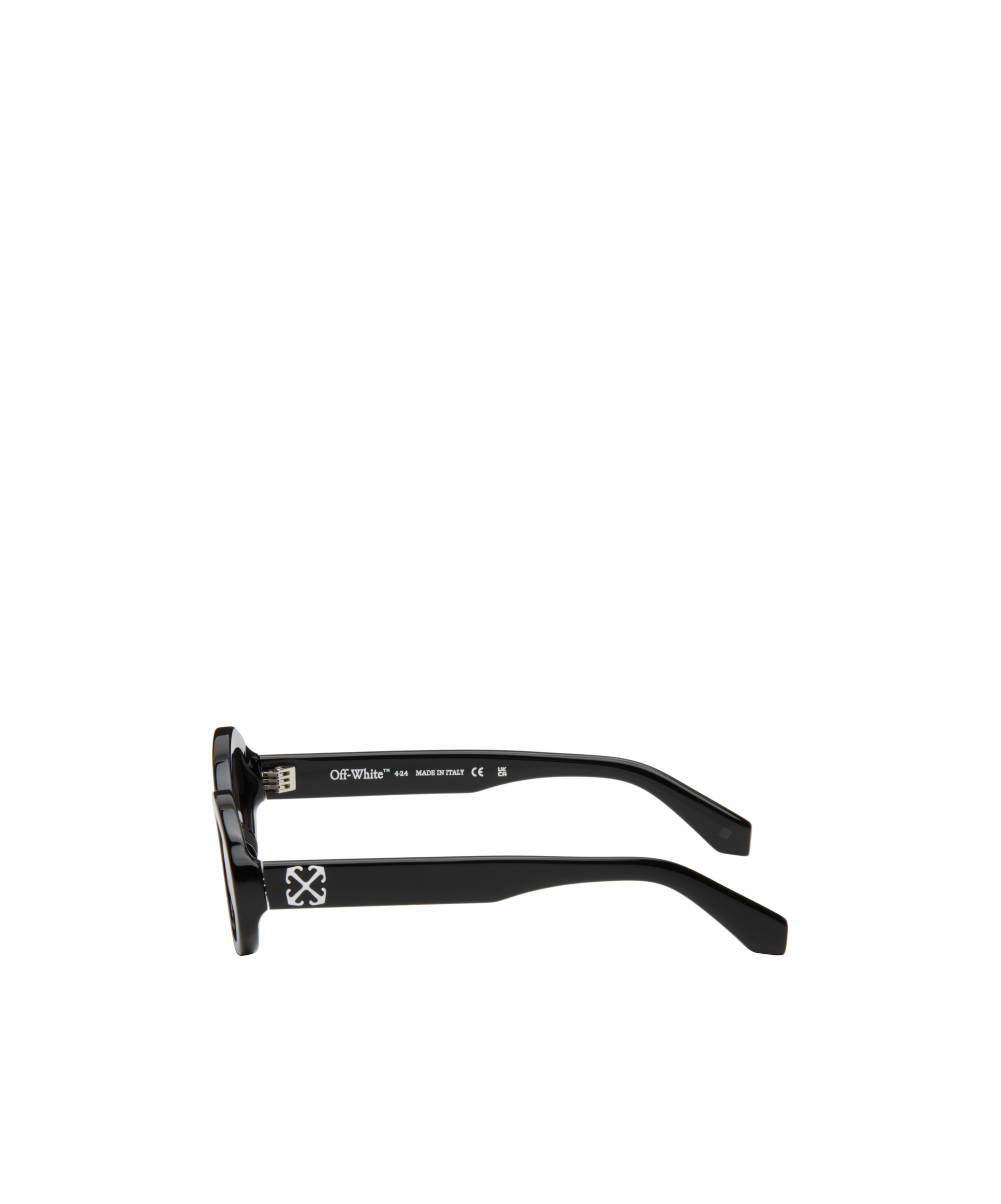 Off-white Full Frame Sunglasses In Gray