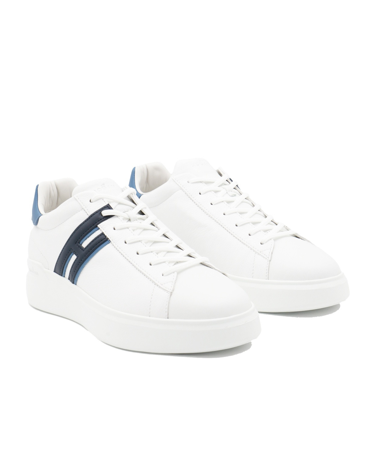 Hogan H580 Slash Sneakers In White