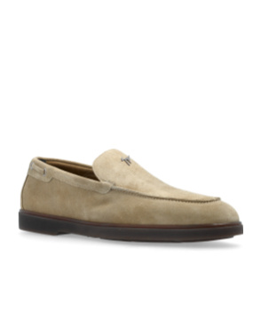 Shop Giuseppe Zanotti The Maui Moccasins In Brown