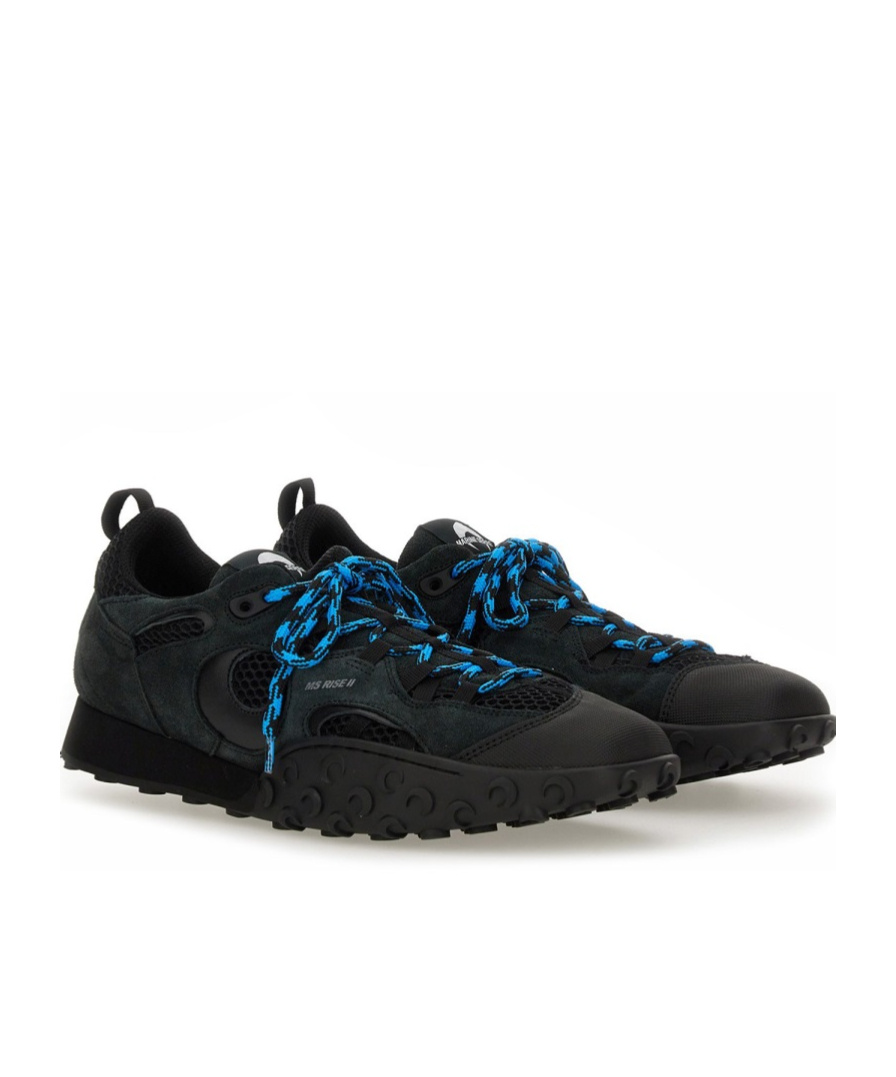 Marine Serre Metal Free Leather Ms Rise Ii Sneakers